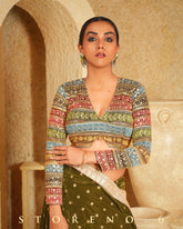 Vibrant Color Blouse